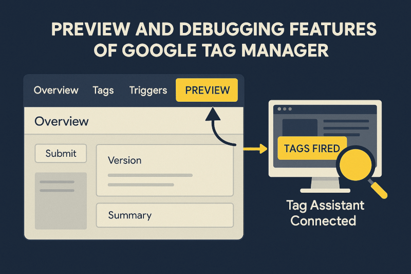 תצוגה מקדימה ב-Google Tag Manager